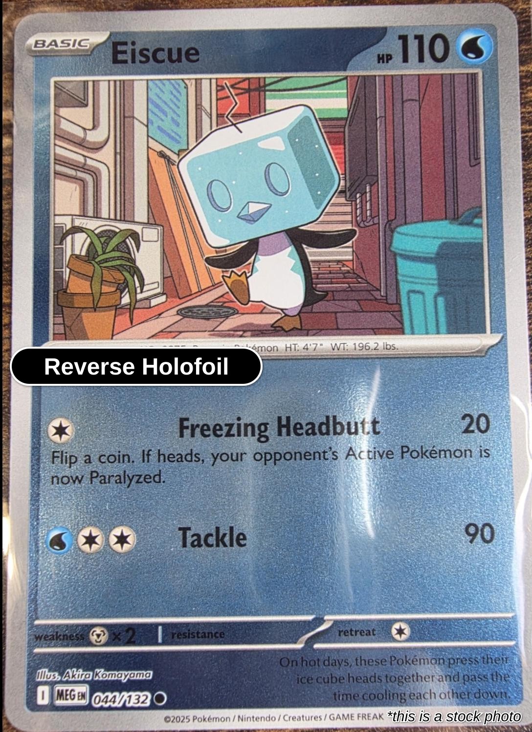 Eiscue - 044/132 - [MEG - ME01: Mega Evolution] - Reverse Holofoil