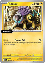 Raikou - 048/132 - [MEG - ME01: Mega Evolution] - Holofoil