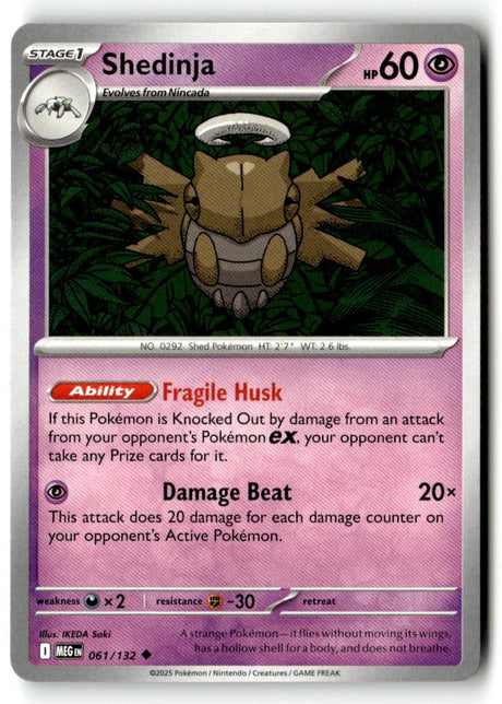 Shedinja - 061/132 - [MEG - ME01: Mega Evolution]