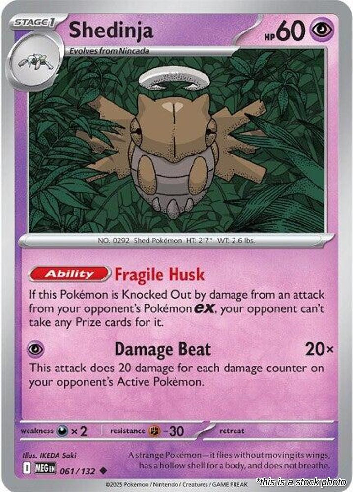 Shedinja - 061/132 - [MEG - ME01: Mega Evolution]