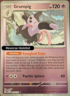 Grumpig - 063/132 - [MEG - ME01: Mega Evolution] - Reverse Holofoil
