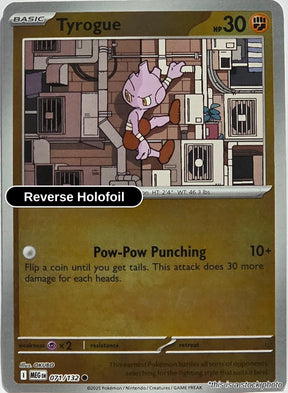 Tyrogue - 071/132 - [MEG - ME01: Mega Evolution] - Reverse Holofoil