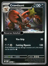Crawdaunt - 085/132 - [MEG - ME01: Mega Evolution] - Reverse Holofoil