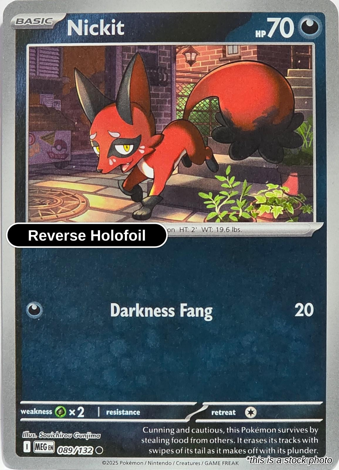 Nickit - 089/132 - [MEG - ME01: Mega Evolution] - Reverse Holofoil