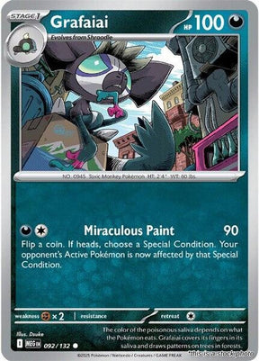 Grafaiai - 092/132 - [MEG - ME01: Mega Evolution]