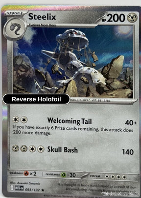 Steelix - 093/132 - [MEG - ME01: Mega Evolution] - Reverse Holofoil