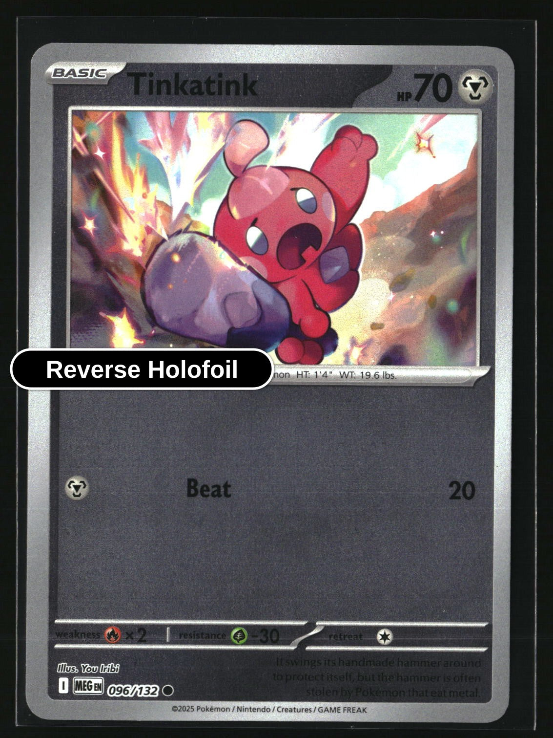Tinkatink - 096/132 - [MEG - ME01: Mega Evolution] - Reverse Holofoil