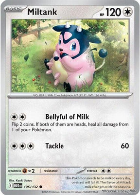 Miltank - 106/132 - [MEG - ME01: Mega Evolution]