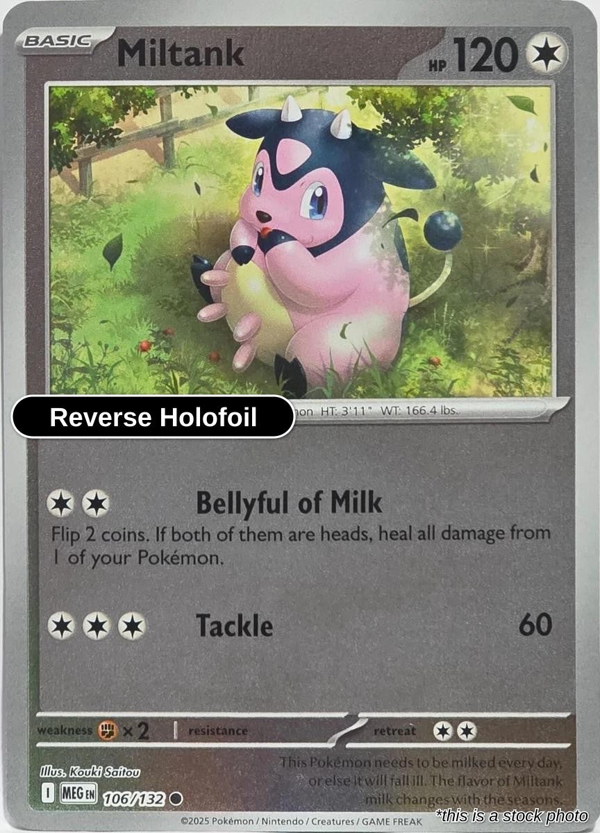 Miltank - 106/132 - [MEG - ME01: Mega Evolution] - Reverse Holofoil