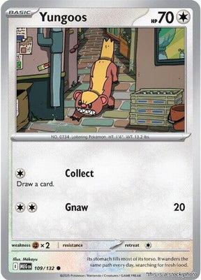 Yungoos - 109/132 - [MEG - ME01: Mega Evolution]