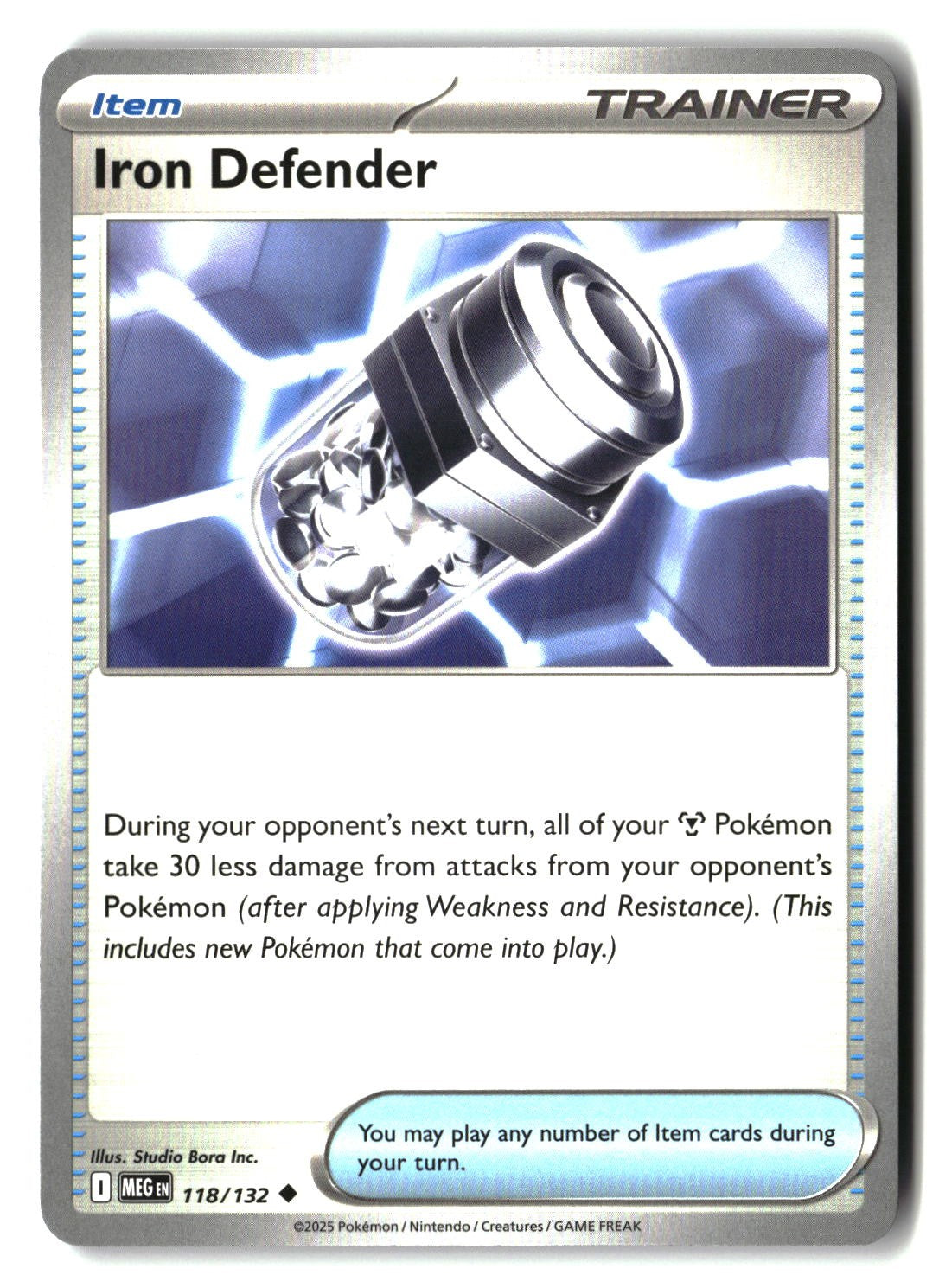Iron Defender - 118/132 - [MEG - ME01: Mega Evolution]