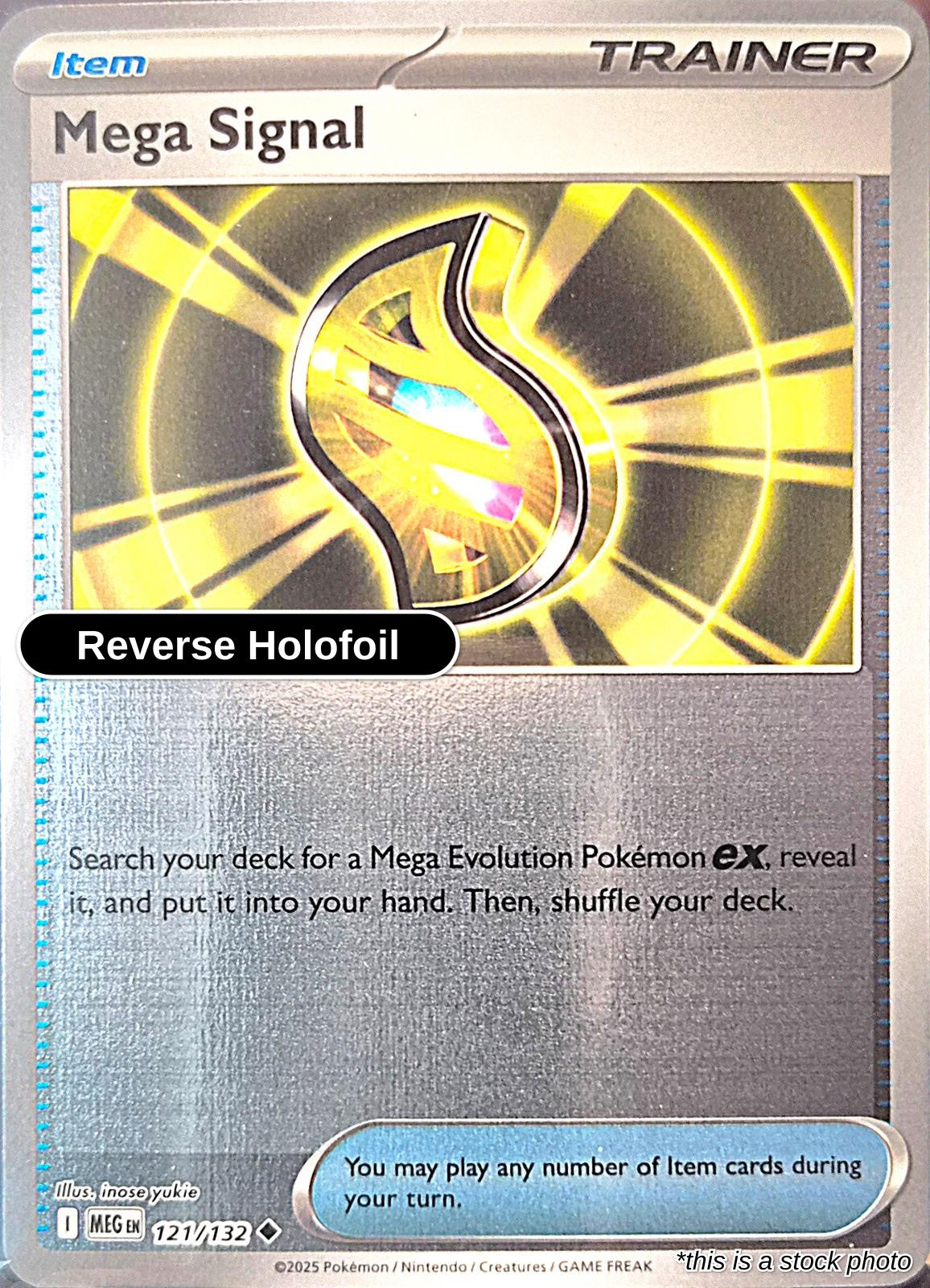 Mega Signal - 121/132 - [MEG - ME01: Mega Evolution] - Reverse Holofoil