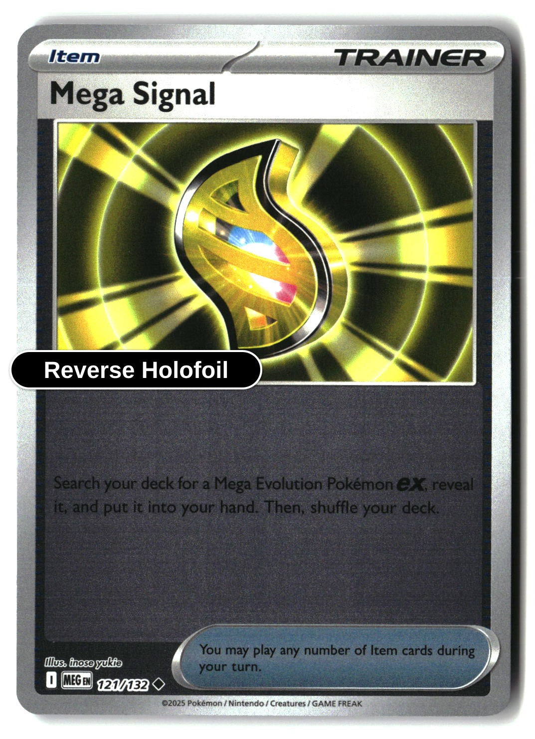 Mega Signal - 121/132 - [MEG - ME01: Mega Evolution] - Reverse Holofoil