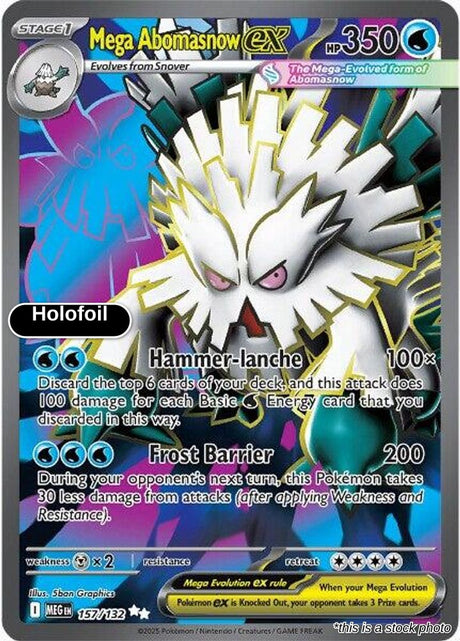 Mega Abomasnow ex - 157/132