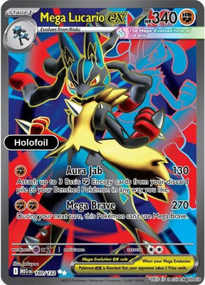 Mega Lucario ex - 160/132