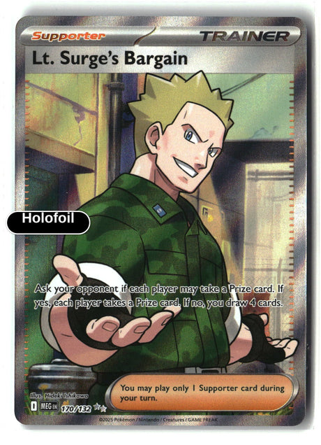 Lt. Surge's Bargain - 170/132