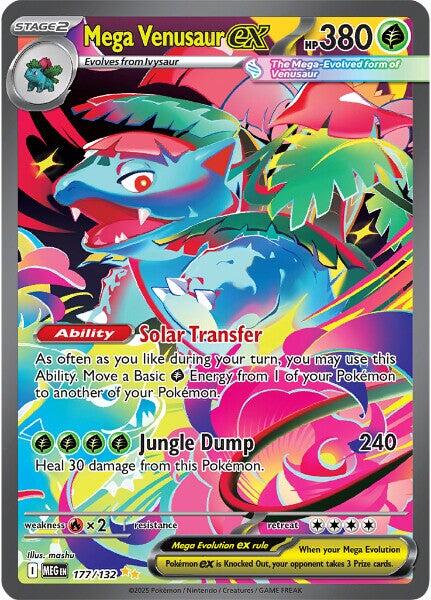 Mega Venusaur ex - 177/132