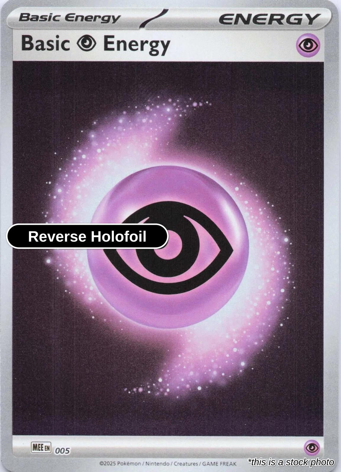 Basic Psychic Energy - 005 - 5 - [MEE - MEE: Mega Evolution Energies] - Reverse Holofoil