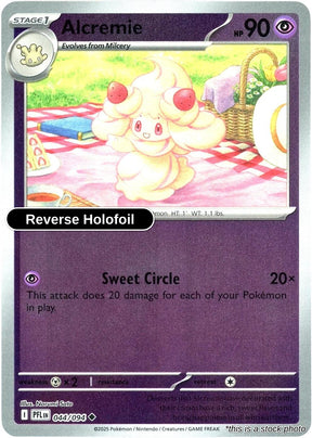 Alcremie - 044/094 - [PFL - ME02: Phantasmal Flames] - Reverse Holofoil
