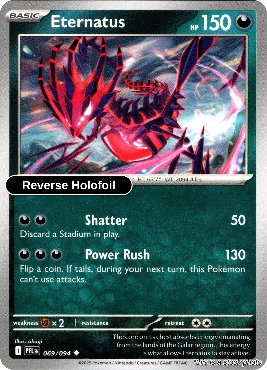Eternatus - 069/094 - [PFL - ME02: Phantasmal Flames] - Reverse Holofoil