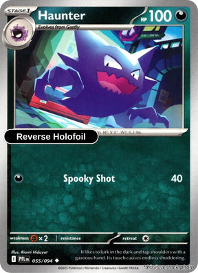 Haunter - 055/094 - [PFL - ME02: Phantasmal Flames] - Reverse Holofoil