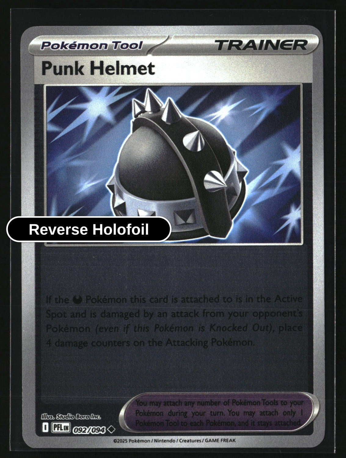 Punk Helmet - 092/094 - [PFL - ME02: Phantasmal Flames] - Reverse Holofoil