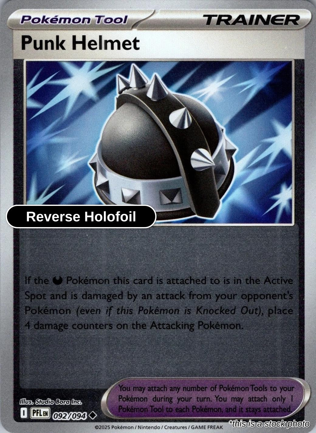 Punk Helmet - 092/094 - [PFL - ME02: Phantasmal Flames] - Reverse Holofoil