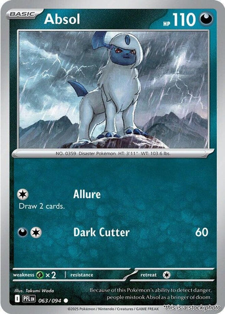 Absol - 063/094 - [PFL - ME02: Phantasmal Flames]