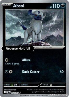 Absol - 063/094 - [PFL - ME02: Phantasmal Flames] - Reverse Holofoil