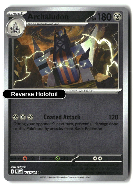 Archaludon - 075/094 - [PFL - ME02: Phantasmal Flames] - Reverse Holofoil