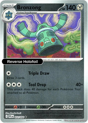 Bronzong - 072/094 - [PFL - ME02: Phantasmal Flames] - Reverse Holofoil