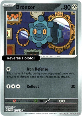 Bronzor - 071/094 - [PFL - ME02: Phantasmal Flames] - Reverse Holofoil