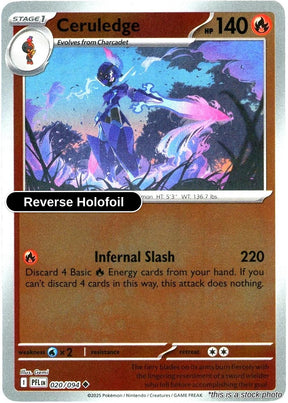 Ceruledge - 020/094 - [PFL - ME02: Phantasmal Flames] - Reverse Holofoil