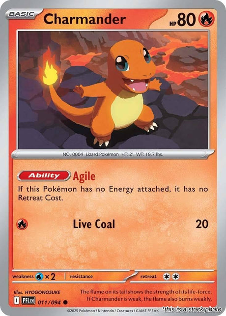Charmander - 011/094 - [PFL - ME02: Phantasmal Flames]