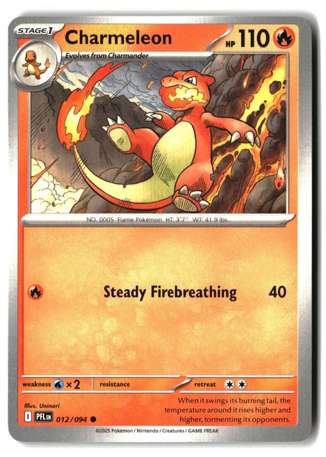 Charmeleon - 012/094 - [PFL - ME02: Phantasmal Flames]