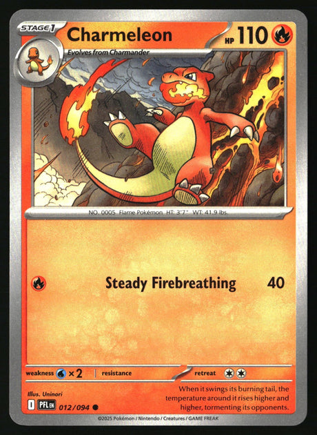 Charmeleon - 012/094 - [PFL - ME02: Phantasmal Flames]