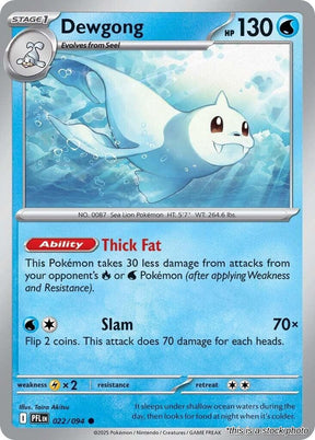 Dewgong - 022/094 - [PFL - ME02: Phantasmal Flames]