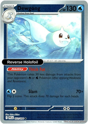 Dewgong - 022/094 - [PFL - ME02: Phantasmal Flames] - Reverse Holofoil