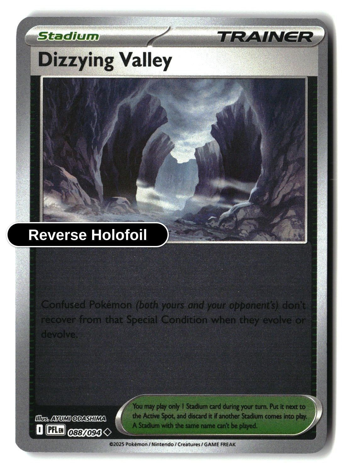 Dizzying Valley - 088/094 - [PFL - ME02: Phantasmal Flames] - Reverse Holofoil
