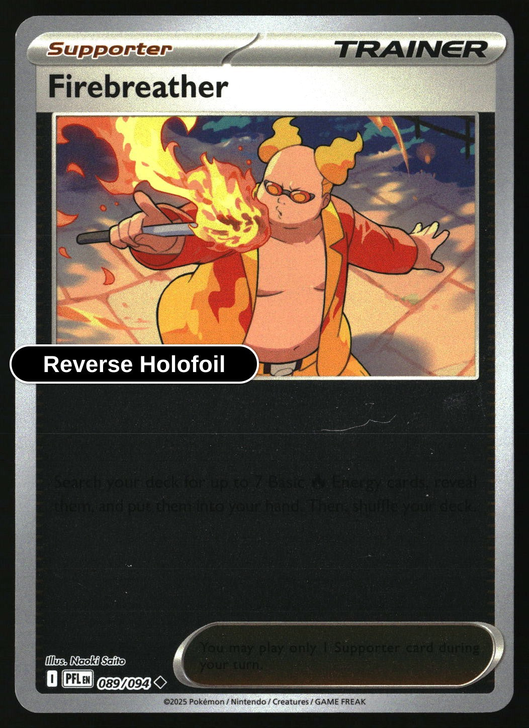 Firebreather - 089/094 - [PFL - ME02: Phantasmal Flames] - Reverse Holofoil