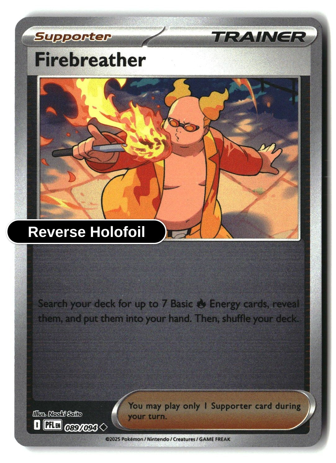 Firebreather - 089/094 - [PFL - ME02: Phantasmal Flames] - Reverse Holofoil