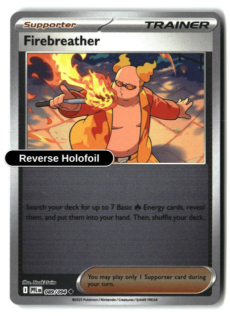 Firebreather - 089/094 - [PFL - ME02: Phantasmal Flames] - Reverse Holofoil
