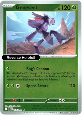 Genesect - 008/094 - [PFL - ME02: Phantasmal Flames] - Reverse Holofoil