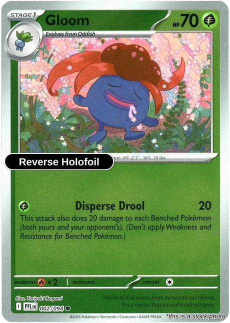 Gloom - 002/094 - [PFL - ME02: Phantasmal Flames] - Reverse Holofoil