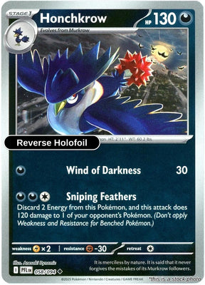 Honchkrow - 058/094 - [PFL - ME02: Phantasmal Flames] - Reverse Holofoil