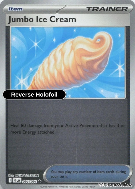 Jumbo Ice Cream - 091/094 - [PFL - ME02: Phantasmal Flames] - Reverse Holofoil