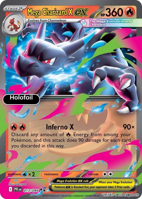 Mega Charizard X ex - 013/094
