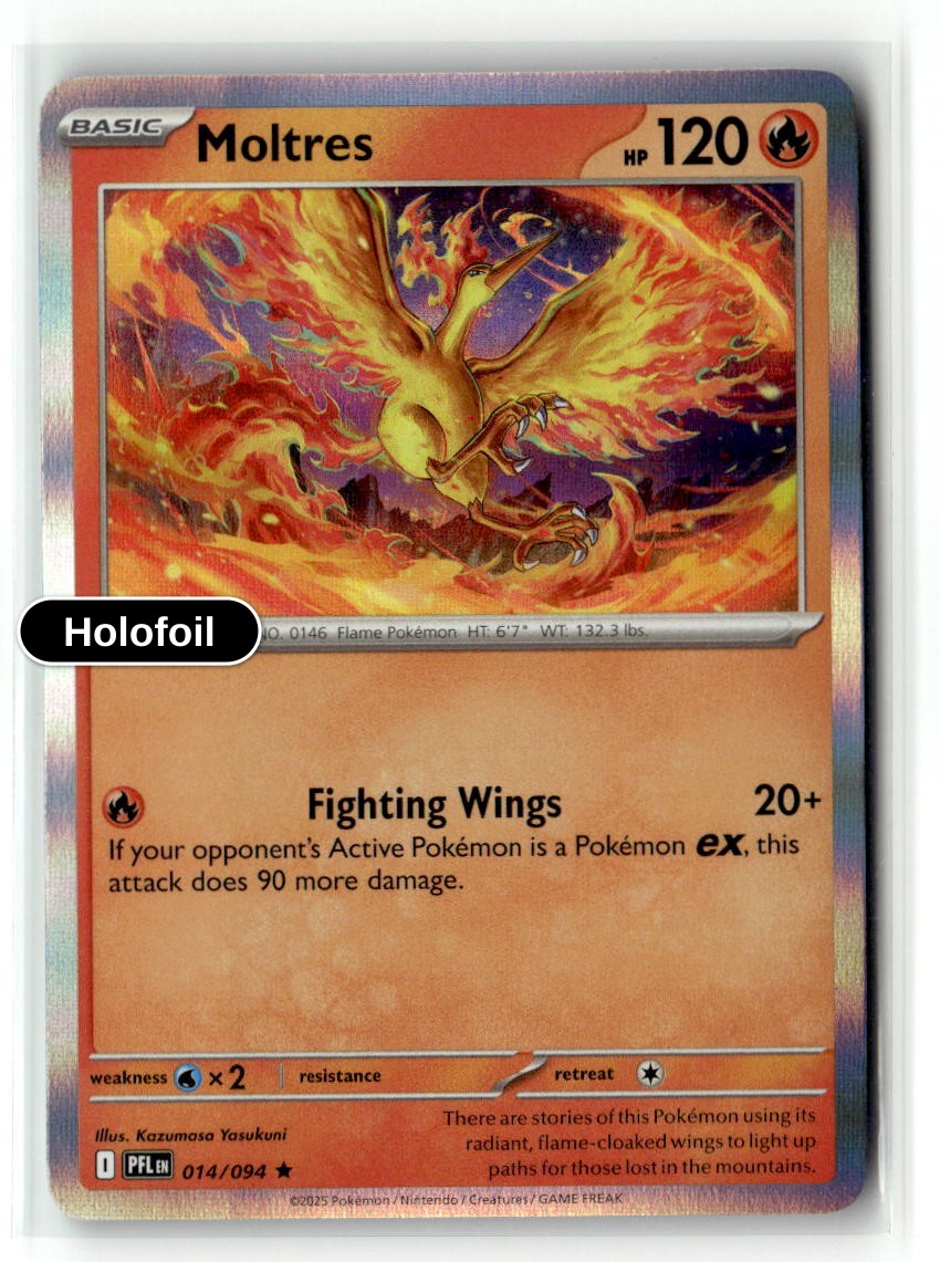 Moltres - 014/094 - [PFL - ME02: Phantasmal Flames] - Holofoil