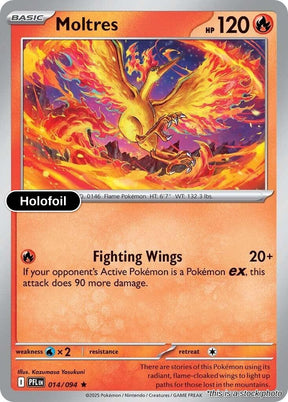 Moltres - 014/094 - [PFL - ME02: Phantasmal Flames] - Holofoil