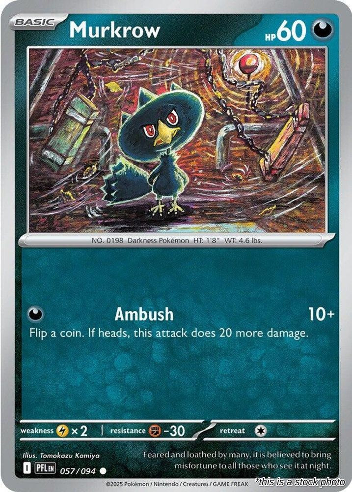 Murkrow - 057/094 - [PFL - ME02: Phantasmal Flames]